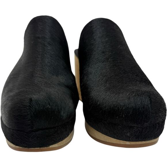 Rachel Comey Bose Clogs In Black Calf Hair Size 8.5 - Picture 3 of 11